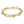 10MM Patterned Belcher Bracelet (Gold Filled)