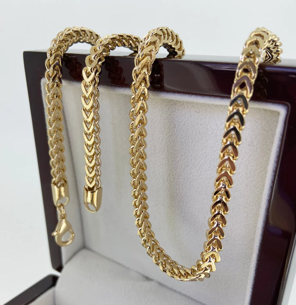 Franco Chain (4MM) - 22 Inch (Gold Filled)