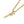 Load image into Gallery viewer, Shotgun Pendant / Belcher Chain (Gold Filled)
